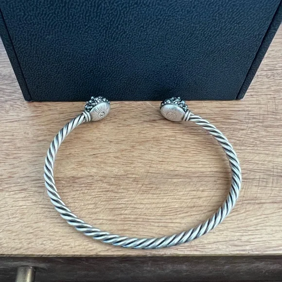 David Yurman Hematite Berries Bracelet - Picture 7 of 17